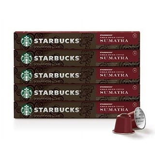  Starbucks by Nespresso Dark Roast Espresso (50-count single  serve capsules, compatible with Nespresso Original Line System) :  Everything Else