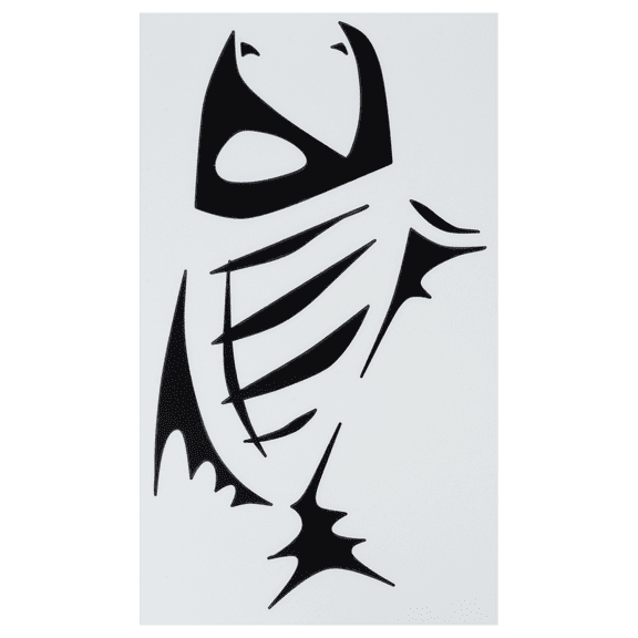 Gloomis Fishing Glm Decal Blk Lg 8.75X15.5 Stickers [55905-01]