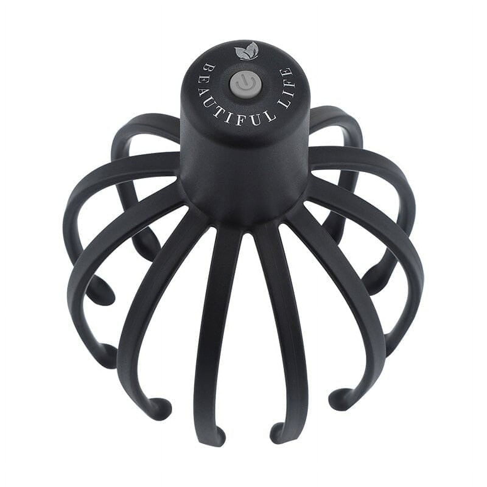 Electric Scalp Massager, Head Massager Scalp Stress Relax, Kneading Hair Massage with 3 Modes, 360 Degree Head Massager, Head Massagers For Scalp and Neck Stress Relief And Relaxation