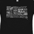 thumbnail image 4 of Inktastic South Dakota State word salad Boys or Girls Toddler T-Shirt, 4 of 5