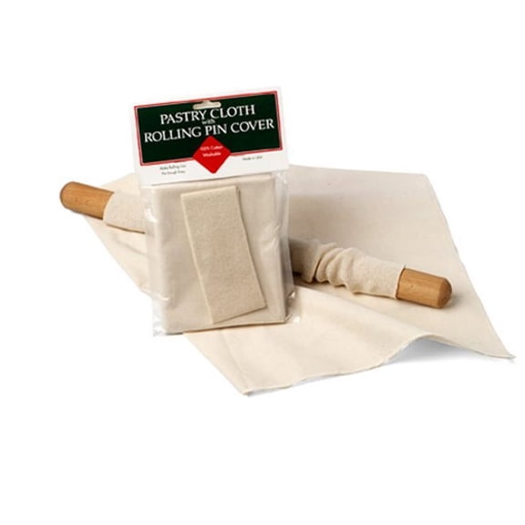 Pastry Cloth and Rolling Pin Cover Set
