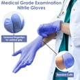 thumbnail image 2 of Innovative Haus X Large Indigo Disposable Nitrile Gloves, 3.6 Mil, 100 Count, 2 of 7