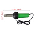 thumbnail image 3 of Maquina de soldar Kit de máquina de soldadura de aire caliente de 1600 W, juego de herramientas de soldadura por calor de plástico con boquilla de velocidad de soldadura y varilla de rodillo, 3 of 5