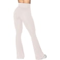 thumbnail image 2 of Flare Leggings, Crossover Yoga Pants with Tummy Control, High-Waisted and Wide Leg, 2 of 13