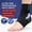 Black, variant on Silicone Ankle Brace Support, Ankle Stabilizer Sprain Prevention Design, Ligament Injury Joint Recovery Wrap, Brace for Sports Injury Recovery Joint Protection