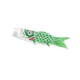 thumbnail image 3 of Bandera Koinobori, manga de viento de carpa japonesa, bandera de pez, cometa, decoración colgante, koi japonés Verde, 3 of 9