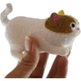 thumbnail image 5 of 2 Stretchy Cat Crushed Bead Sand Filled -  Sensory Fidget Toy Weighted (Random Colors), 5 of 5