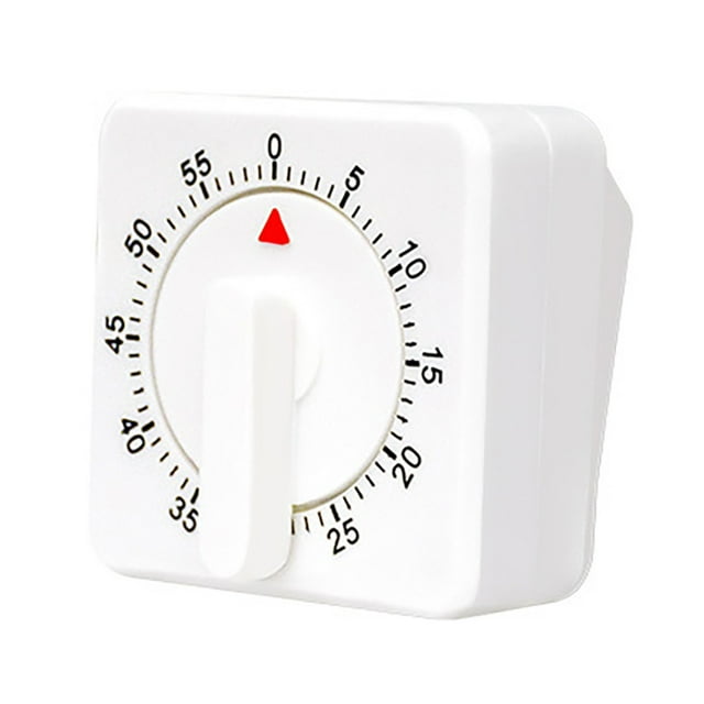 uhnmki Portable 60 Count Down Mechanical Timer Baking Kitchen Cooking Tool Food Preparation Kitchen Cooking Timer Mechanical Timer