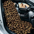 thumbnail image 3 of XYZCANDO Leopard Print Car Seat Cover, Non-Slip Fit Versatile Car Seat Towel Sweatproof Sweat Absorption for Trucks SUV, 3 of 11