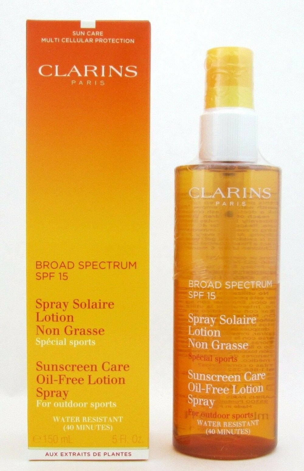 Clarins - Clarins Sunscreen Care Oil-Free Lotion Spray For Outdoor