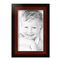 thumbnail image 2 of ArtToFrames 7" x 11" Honors Mahogany with Black Picture Frame, 7x11 inch Brown Wood Poster Frame (WOM-5154), 2 of 7