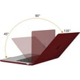 thumbnail image 2 of MOSISO Compatible with 2025-2023 MacBook Air 15 inch Case M4 A3241 M3 A3114 M2 A2941 with Liquid Retina Display Touch ID, Plastic Hard Shell Case&Keyboard Cover&Screen Protector&Type C, Burgundy, 2 of 6