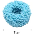 thumbnail image 3 of Ponytail Holder Fluorescent Women Hair Rope High Elasticity Compatible with Work Blue, 3 of 3