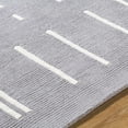 thumbnail image 6 of Hauteloom Charan Wool Living Room, Bedroom Area Rug - Contemporary - Slate Gray, Ivory - 8' x 10', 6 of 6
