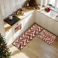 thumbnail image 3 of 1/2/3pcs Leopard Print Pink Wave Non-Slip Mat Set - Soft Flannel Floor Mats with Pink & Leopard Design, Washable Rugs, Bathroom, Laundry Room - Water-Absorbing /Outdoor ing (), 3 of 13