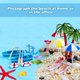 thumbnail image 4 of Billuyoard 12 Uds artesanías en miniatura sombrilla Artificial silla de playa creatividad decoración del hogar regalo de Navidad artesanía Herramientas y accesorios para hornear, 4 of 6