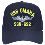USS Omaha SSN-692 ( Silver Dolphins ) Submarine Enlisted Cap