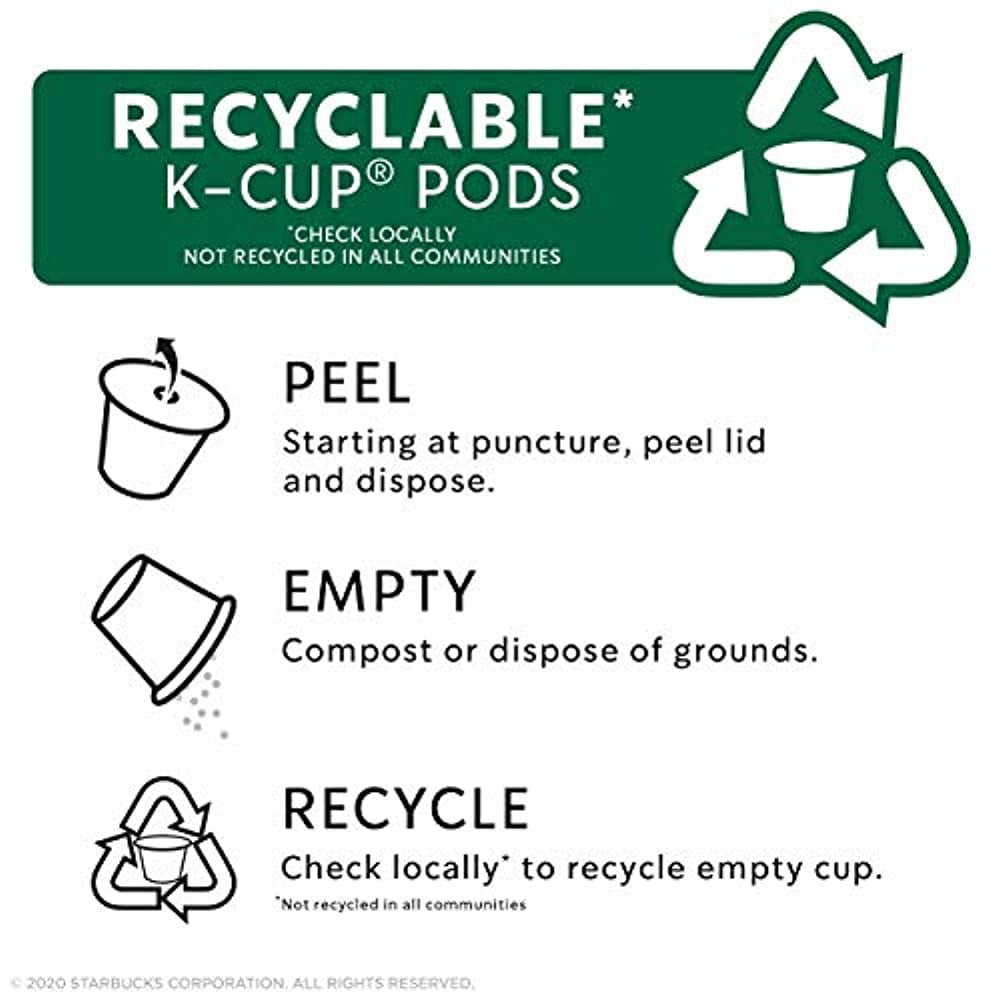 Starbucks Dark Roast K-Cup Coffee Pods - Sumatra for Keurig Brewers - 4 Boxes (96 Pods Total)