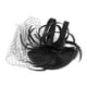 thumbnail image 1 of Clip Sombrero Velo Mal Day Ascot Hairpiece Sunnimix fascinator de novia, 1 of 8