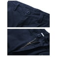thumbnail image 3 of Men's Cargo Pants with 8 Pockets,Cotton Camo Pants Relaxed Fit Utility Hiking Pants, Ripstop Work Pants(No Belts),Blue Size 40, 3 of 7