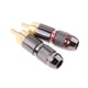 thumbnail image 1 of Conector RCA Phono macho, adaptador de conector sin soldadura, terminales AV de Audio, 1 of 6