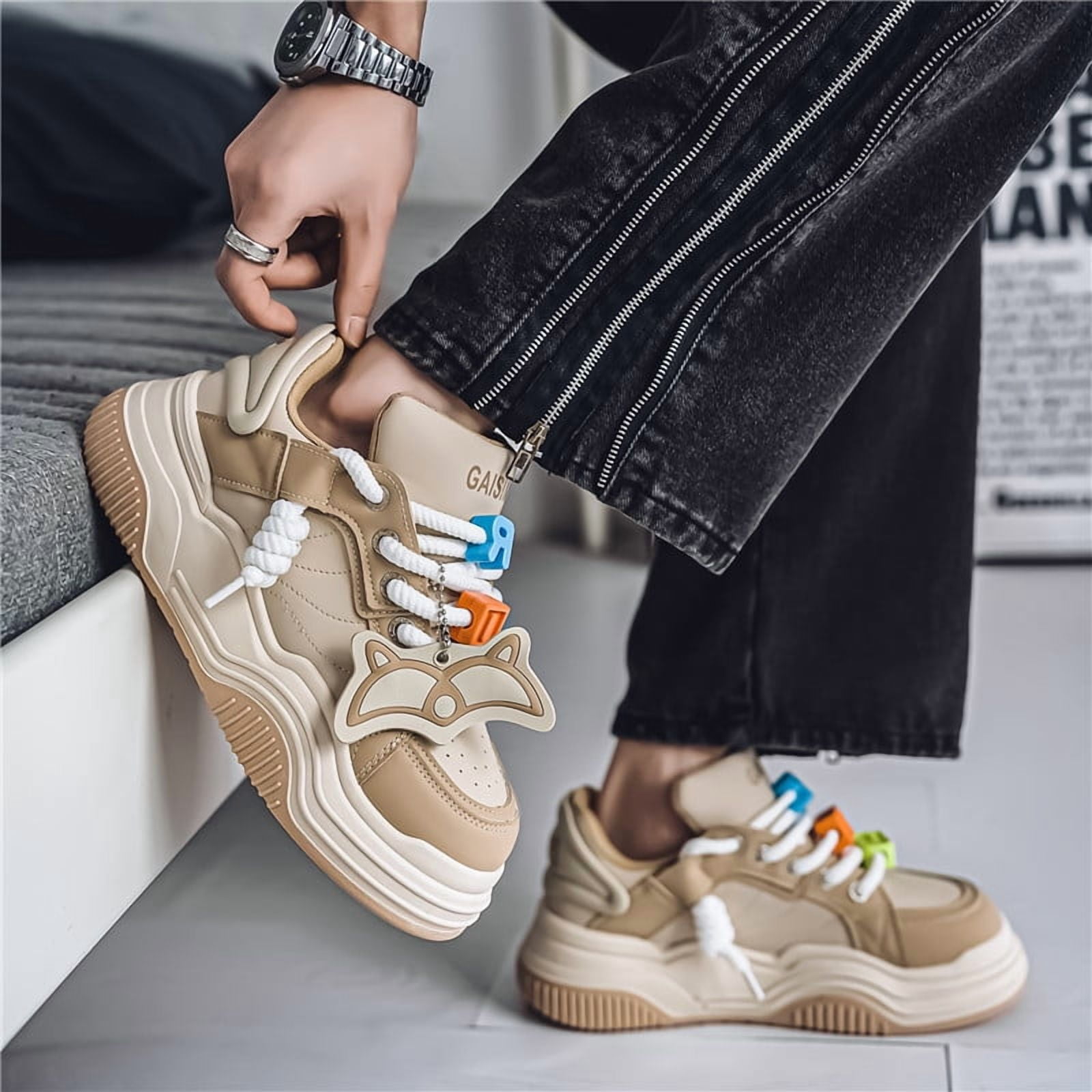 Men's Casual Sports Shoes: Stylish British Hiking Sneakers for 8 Festive Occasions