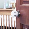 Toddleroo by North States Child Safety Door Knob Covers, White, 2 Pack