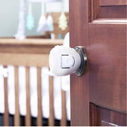 Toddleroo by North States Child Safety Door Knob Covers, White, 2 Pack