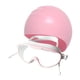 thumbnail image 4 of Gafas de natación y gafas de natación Visión ancha Adultos Versátiles de protección versátil con tapones para la oreja para bucear en piscina rosado, 4 of 8