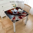 thumbnail image 2 of Halloween Evil Circus Theme Tablecloth Decoration,Plastic Horrible Background Photography,Creepy Skull Decor Banner for Halloween Carnival Party Supplies, 2 of 7