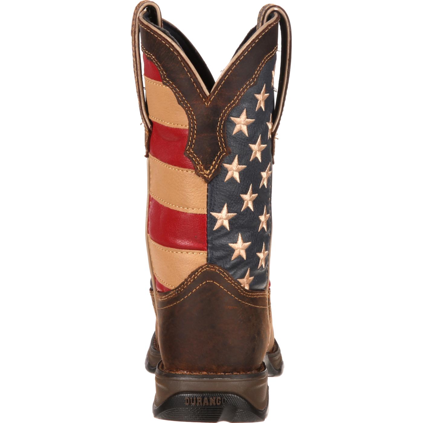 Lady Rebel by Durango® Patriotic Women's Pull-On Western Flag Boot Size 11(M) - image 4 of 7