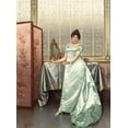thumbnail image 1 of Póster Vintage clásico de chica de corte Vittorio Reggianini, pintura en lienzo, cuadros de pared, retrato de mujer elegante, decoración del hogar, 1 of 4
