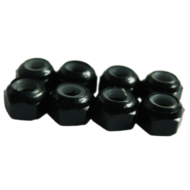 Tuerca de neumático Vogacara RC Duradera y a Prueba de óxido para vehículos de Carretera 1/18 Wltoys A959 A979 Negro