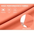 thumbnail image 7 of Little Donkey Andy Men's Workout Running Shorts Lightweight Athletic Shorts, Quick Dry, Breathable Shorts with Mesh Liner Orange XXL, 7 of 7