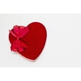 thumbnail image 2 of Valentines heart-shaped candy box against white background. Poster Print, 2 of 2