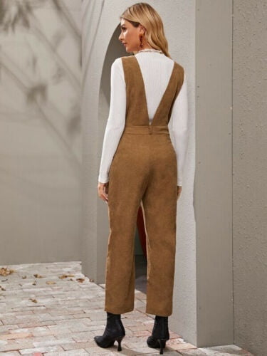 corduroy romper womens
