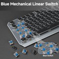 thumbnail image 4 of Teclado de máquina de escribir mecánico inalámbrico SEUNKWANG EWEADN TK940, 4 of 6