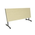 thumbnail image 3 of Regency Kobe 72 x 24 in. Flip-Top Privacy Nesting Table- Maple, 2 Cadence Nesting Chairs, 3 of 7