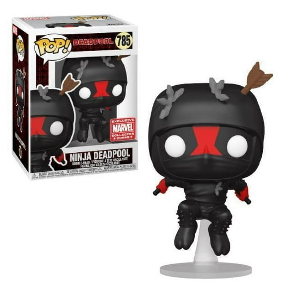 Funko POP! Marvel Collector Corps Exclusive 30th Anniversary Ninja Deadpool #785