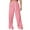 A2-Pink, variant on Women's Wide Leg Sweatpants Pink 2XL Lounge Yoga Pants Drawstring Workout Athletic Joggers with Pockets