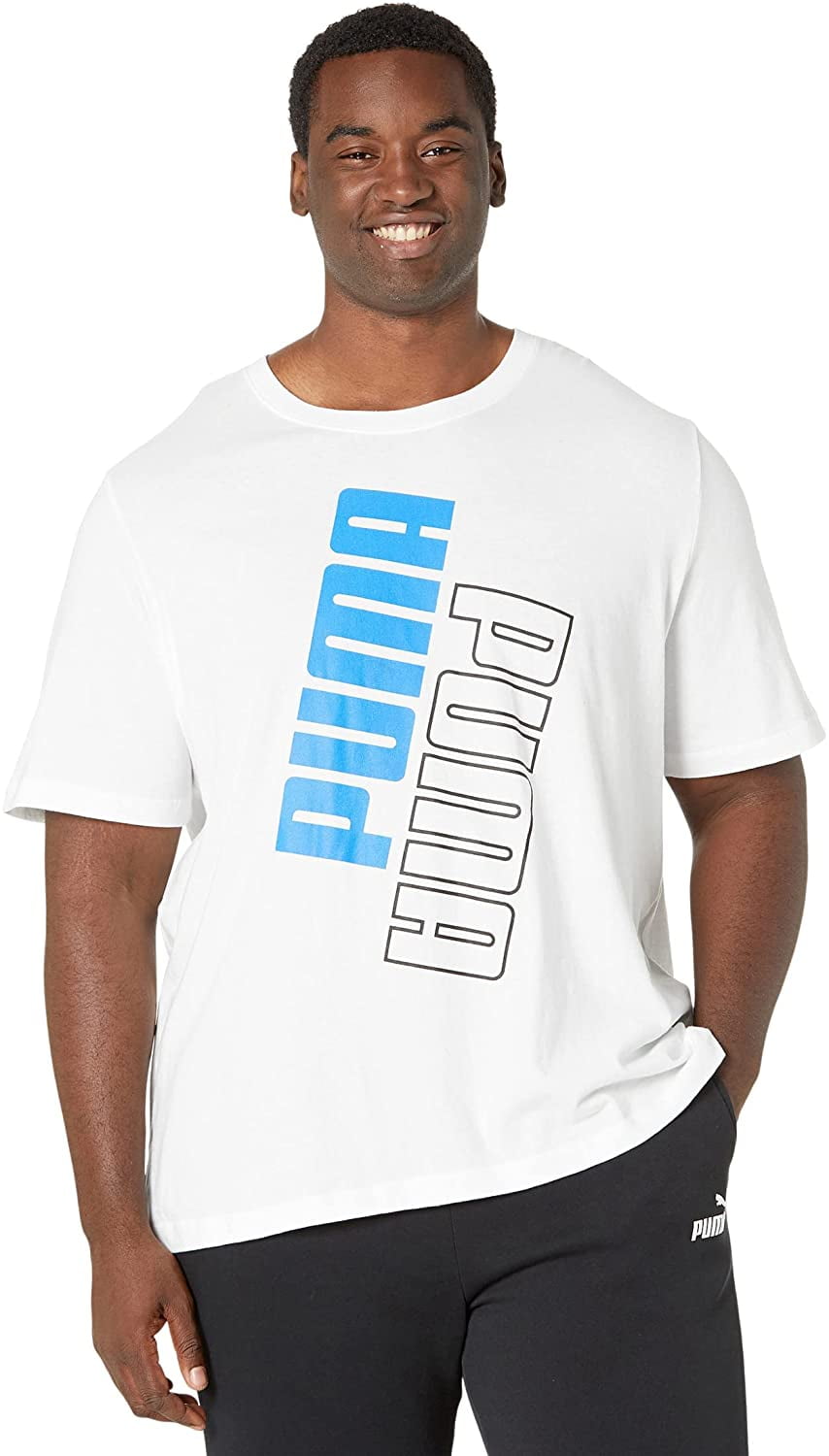 puma big & tall hooded shirts & tops