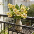 thumbnail image 4 of Fake Flowers-11.4" Pansy Small Wild Flower Artificial Plants Outdoor Plastic Flowers for Home Wedding Kitchen Garden Table Centerpieces Indoor Outdoor Decor, 4 of 6