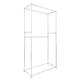 thumbnail image 2 of Econoco PSORFO48NWH 48 in. Wide Pipeline Double 12 in. Free Standing Merchandiser Faceouts Clothing Clothing Rack - Set of 2, 2 of 2