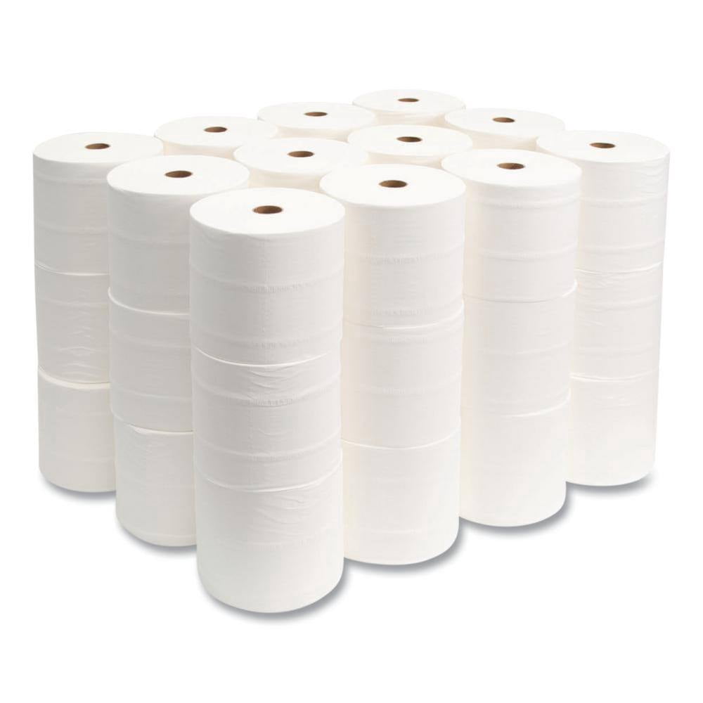2-Ply White Septic Safe Small Core Toilet Paper (1000-Sheets/Roll, 36-Roll/Carton)