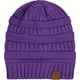 thumbnail image 4 of Market & Layne Beanie Gorro Morado Oscuro Market & Layne Gorro, 4 of 5