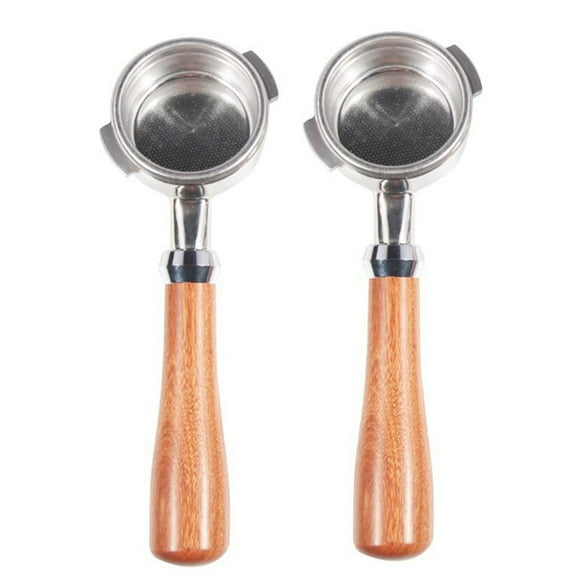 2pcs 58MM Stainless Steel Coffee Machine Bottomless Portafilter for Nuova Coffee Machine Professional Accessory