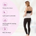 thumbnail image 6 of Gabrialla Strong Support Pregnancy Belly Bands for Pregnant Women: MS-99 (WHITE, MEDIUM), 6 of 7