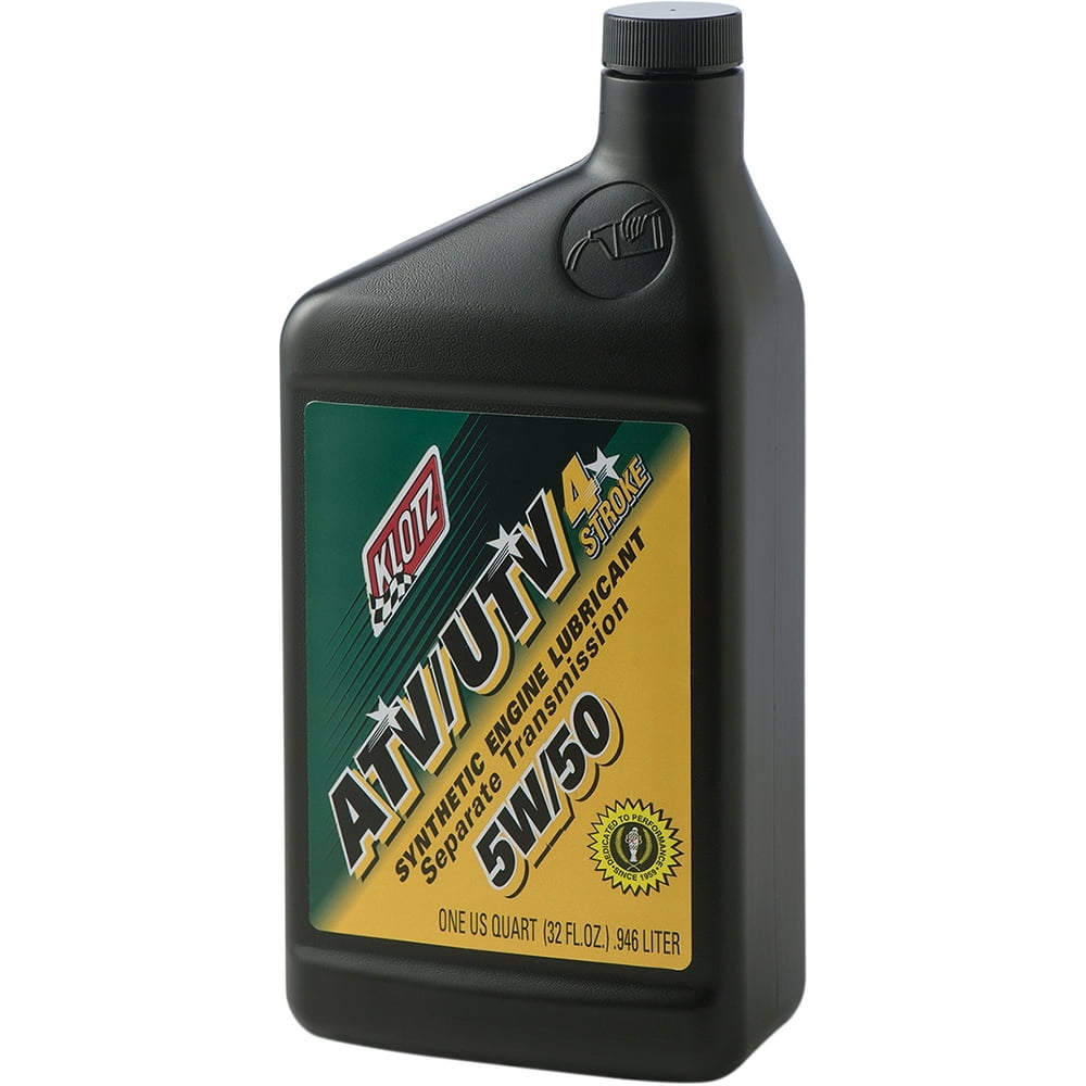 Klotz Oil ATV/UTV Synthetic 4T Engine Lubricant 5W50 1QT ATVUTV550