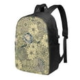 thumbnail image 1 of YFYANG 17" Laptop Backpack, Vintage Yellow Flowers Fashion Travel Work Backpack with USB and Headphone Cable Interface for Men and Women, 1 of 8