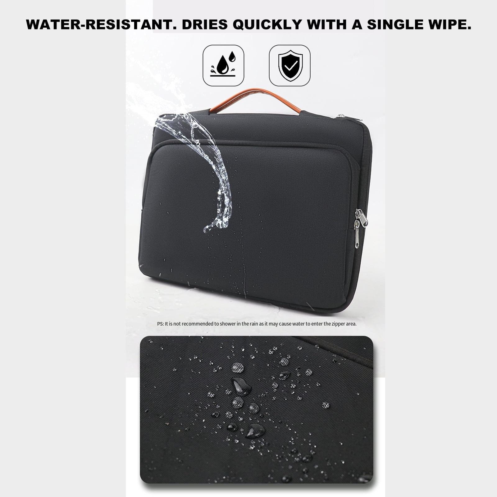 Lightweight Laptop Case With Ergonomic Handle Laptop Storage Bag Oxford Cloth Storage Case For Traveling Portable